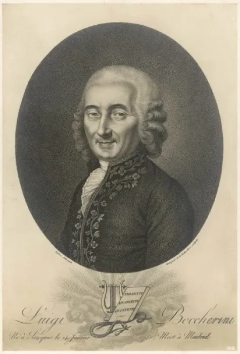 Framed Print : Luigi Boccherini Framed Print : Luigi Boccherini