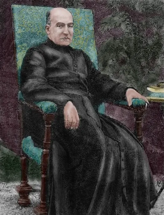 Framed Print : Luis Coloma (1851-1914). Spanish writer. Engraving, 19th cen Framed Print : Luis Coloma (1851-1914). Spanish writer. Engraving, 19th cen