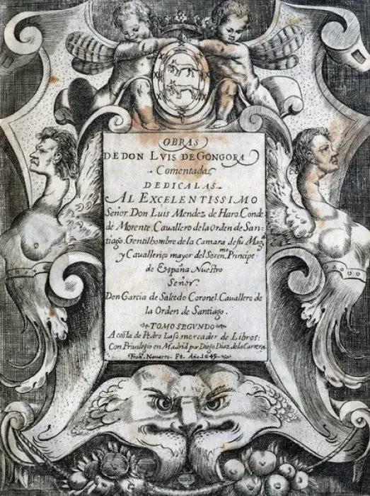 Framed Print : Luis de Go?ngora (1561 1627). Spanish lyric poet. Works o Framed Print : Luis de Go?ngora (1561 1627). Spanish lyric poet. Works o