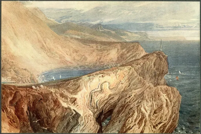 Framed Print : LULWORTH COVE / TURNER Framed Print : LULWORTH COVE / TURNER