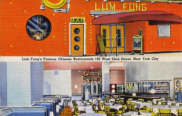 Lum Fongs Chinese Restaurants, New York City, USA