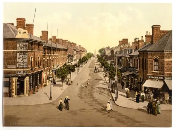 Framed Print : Lumley Road, Skegness, England Framed Print : Lumley Road, Skegness, England