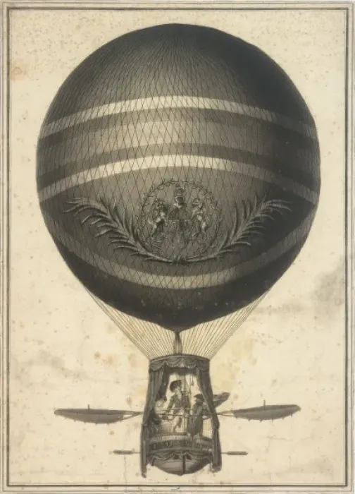 Framed Print : Lunardis balloon Framed Print : Lunardis balloon