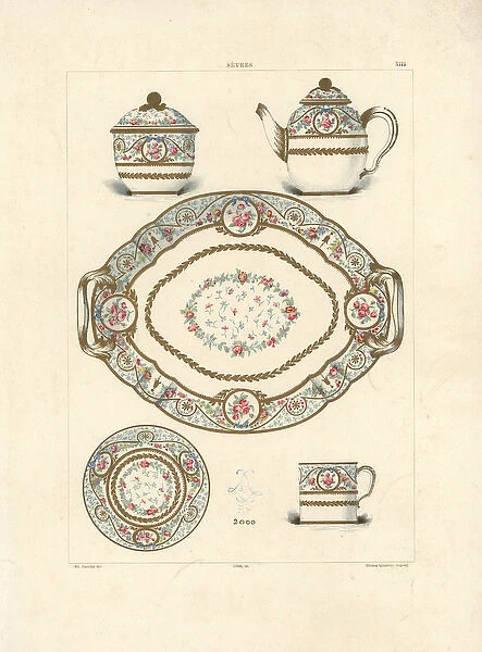 Lunch service called Solitaire, 1779