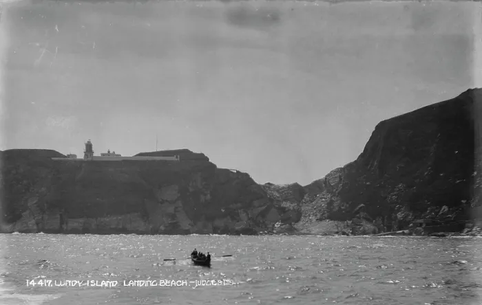 Framed Print : Lundy Island Landing Beach Framed Print : Lundy Island Landing Beach