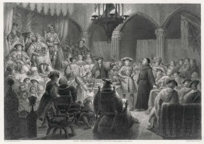 Framed Print : LUTHER AT DIET OF WORMS Framed Print : LUTHER AT DIET OF WORMS