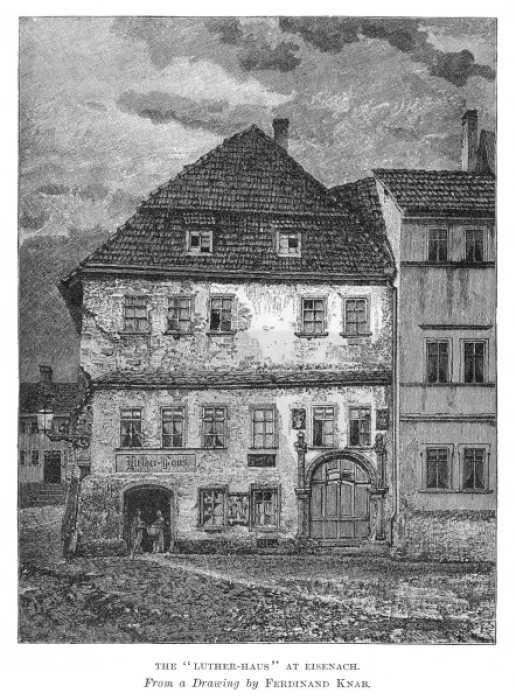 Framed Print : Luther - Eisenach home 2 Framed Print : Luther - Eisenach home 2
