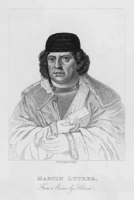 Framed Print : Luther (Holbein) Framed Print : Luther (Holbein)