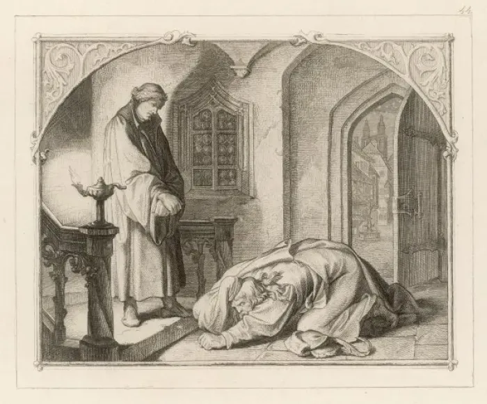 Framed Print : Luther and Kohlhase Framed Print : Luther and Kohlhase