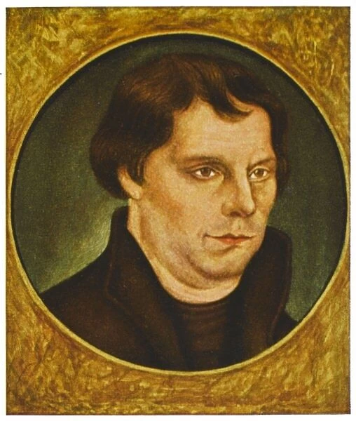 Luther Miniature. MARTIN LUTHER