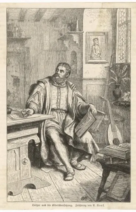 Framed Print : Luther Transl. Bible Framed Print : Luther Transl. Bible