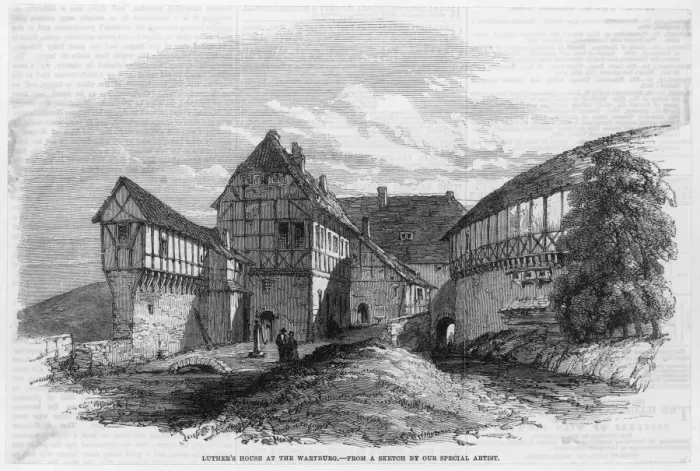 Framed Print : Luther, Wartburg Framed Print : Luther, Wartburg