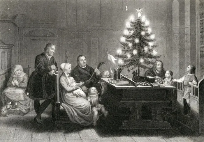 Framed Print : LUTHERs CHRISTMAS Framed Print : LUTHERs CHRISTMAS