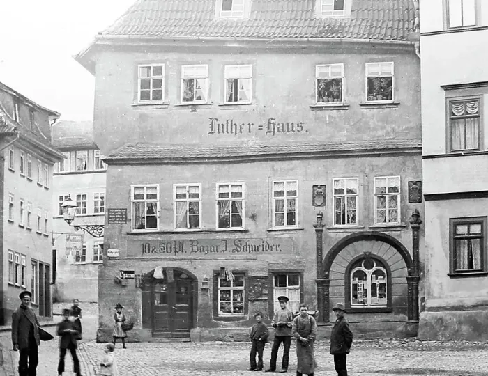 Framed Print : Luther's House, Eisenach, Germany, Victorian period Framed Print : Luther's House, Eisenach, Germany, Victorian period