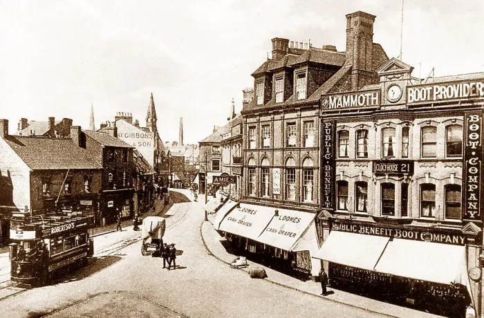 Framed Print : Luton Park Square early 1900s Framed Print : Luton Park Square early 1900s