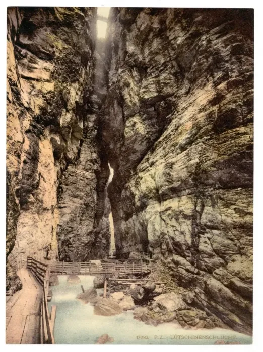 Framed Print : Lutschine Gorge, Bernese Oberland, Switzerland L?tschine Gor Framed Print : Lutschine Gorge, Bernese Oberland, Switzerland L?tschine Gor