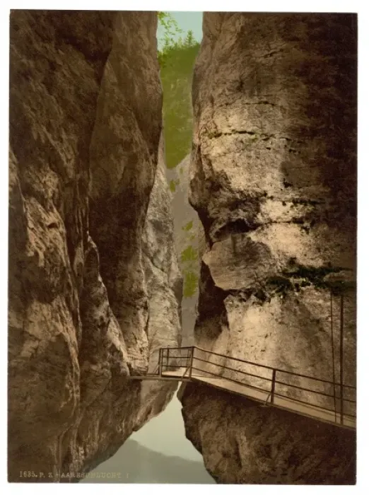 Framed Print : Lutschinen, Aare Ravine, I, Bernese Oberland, Switzerland Framed Print : Lutschinen, Aare Ravine, I, Bernese Oberland, Switzerland