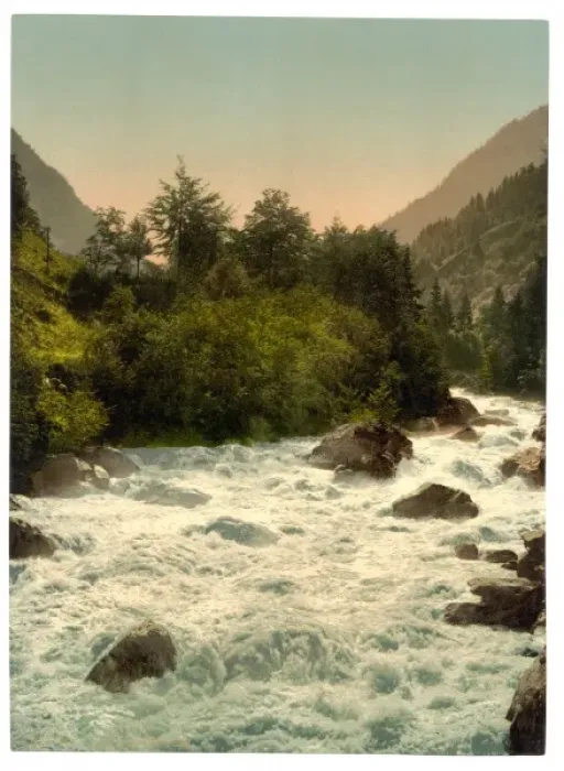Framed Print : Lutschinen Valley, Bernese Oberland, Switzerland Framed Print : Lutschinen Valley, Bernese Oberland, Switzerland