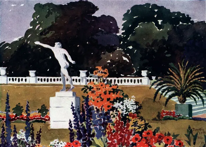 Framed Print : Luxembourg Gardens, Paris Framed Print : Luxembourg Gardens, Paris