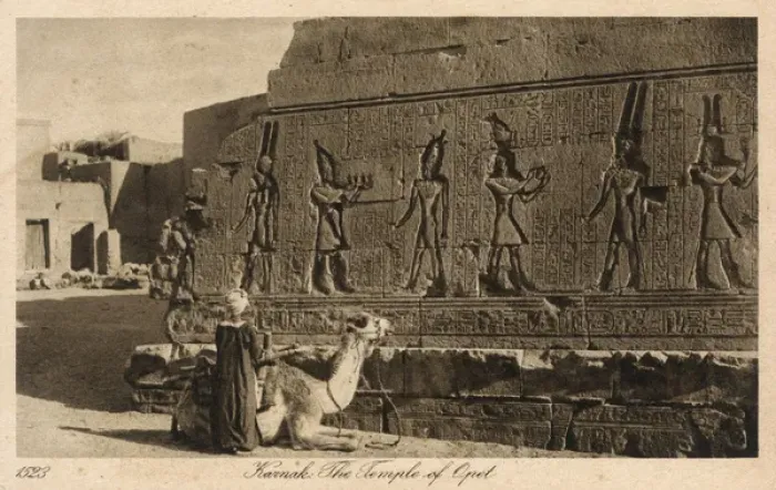 Framed Print : Luxor, Karnak, Egypt - The Temple of Opet Framed Print : Luxor, Karnak, Egypt - The Temple of Opet