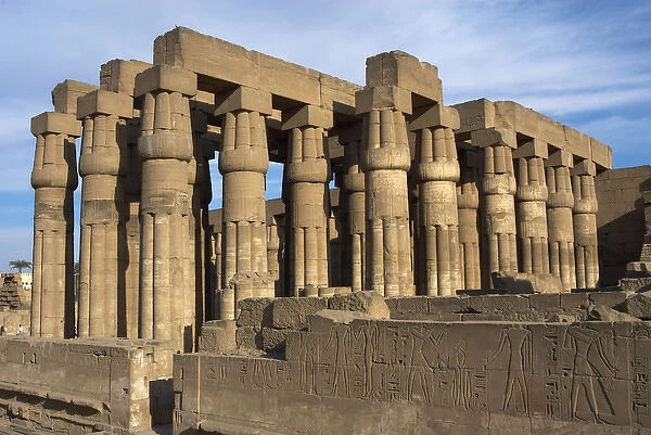 Luxor Temple. Hypostyle. Egypt