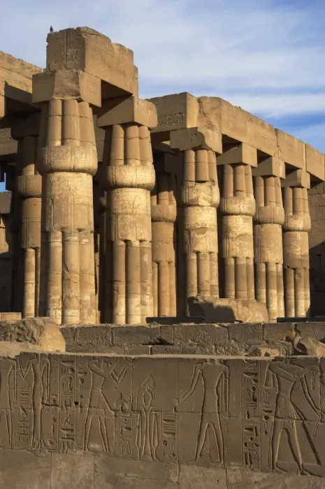 Framed Print : Luxor Temple. Hypostyle. Egypt Framed Print : Luxor Temple. Hypostyle. Egypt