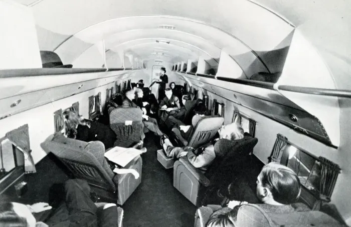 Framed Print : Luxury interior of American Sky Lounge Main Airliner Framed Print : Luxury interior of American Sky Lounge Main Airliner