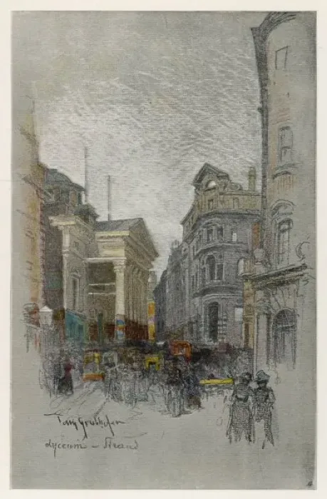Framed Print : Lyceum Theatre / 1902 Framed Print : Lyceum Theatre / 1902