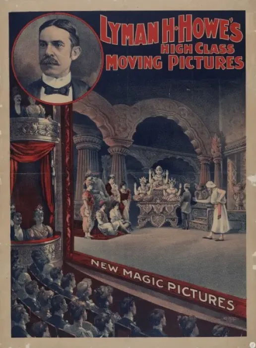 Framed Print : Lyman H. Howes high class moving pictures - new magic pictu Framed Print : Lyman H. Howes high class moving pictures - new magic pictu