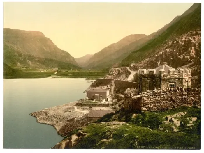 Framed Print : Lyn Peris Pass, Llanberis, Wales Framed Print : Lyn Peris Pass, Llanberis, Wales