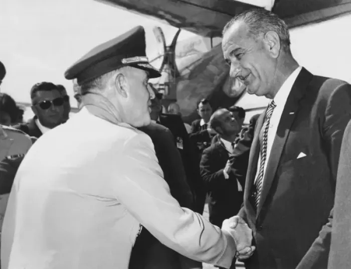 Framed Print : Lyndon Johnson Framed Print : Lyndon Johnson