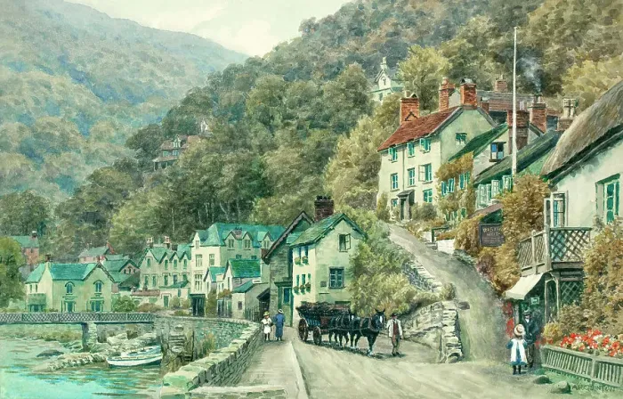 Framed Print : Lynmouth, Devon