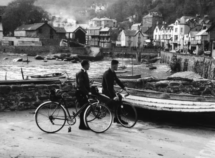 Framed Print : Lynmouth before Flood Framed Print : Lynmouth before Flood