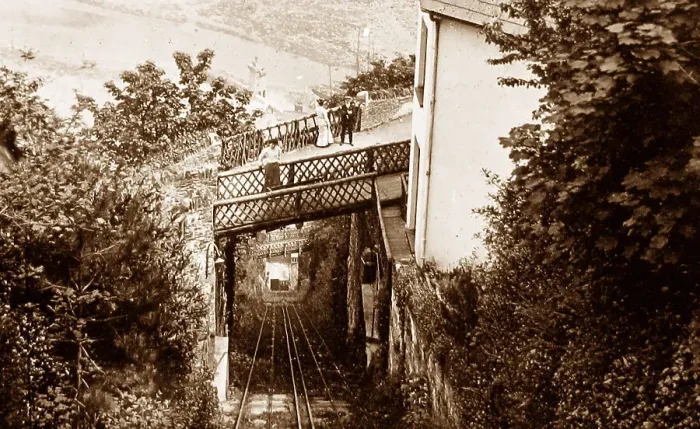 Framed Print : Lynton and Lynmouth Cliff Railway Framed Print : Lynton and Lynmouth Cliff Railway