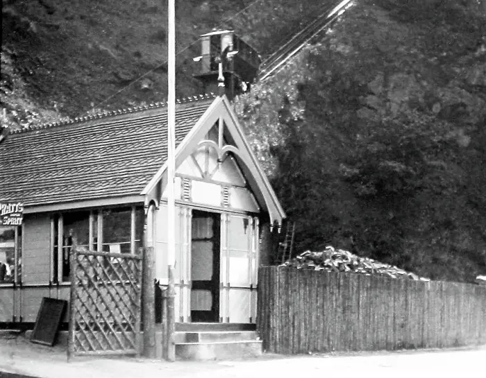 Framed Print : Lynton and Lynmouth Cliff Railway Framed Print : Lynton and Lynmouth Cliff Railway