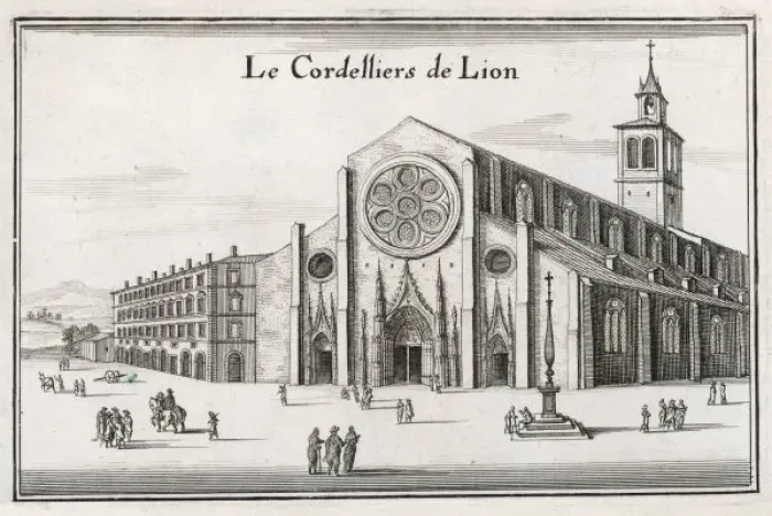 Framed Print : Lyon / Cordeliers Convent Framed Print : Lyon / Cordeliers Convent