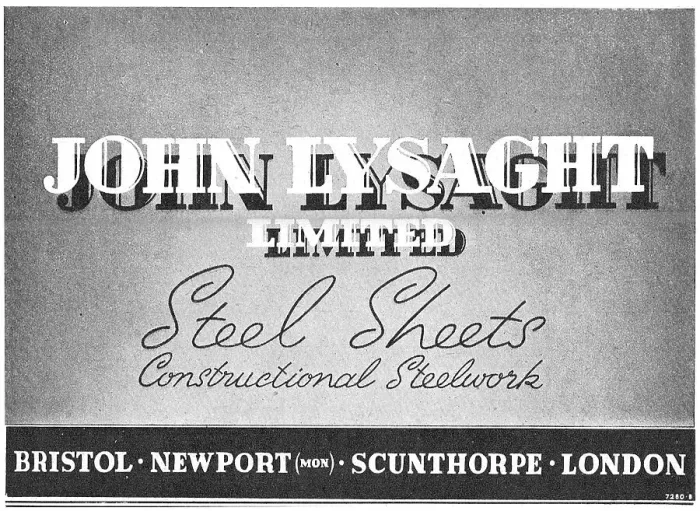 Framed Print : Lysaght Constructional Steelwork For The Aircraft Industry Framed Print : Lysaght Constructional Steelwork For The Aircraft Industry
