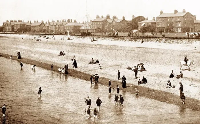 Framed Print : Lytham St. Annes early 1900s Framed Print : Lytham St. Annes early 1900s