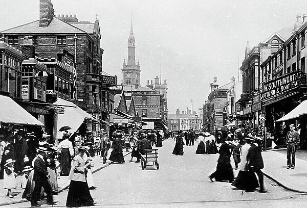 Lytham Street, Blackpool early 1900's