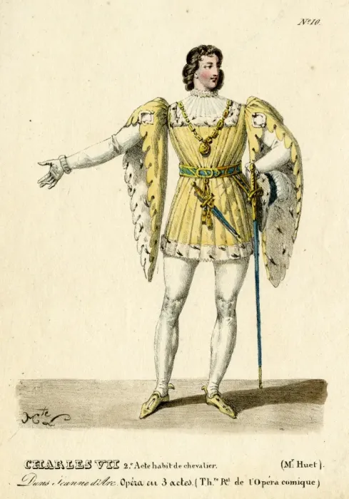 Framed Print : M Huet as Charles VII in the opera Jeanne d Arc, Paris Framed Print : M Huet as Charles VII in the opera Jeanne d Arc, Paris