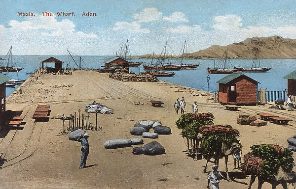 Maala - The Wharf - Seaport of Aden, Yemen
