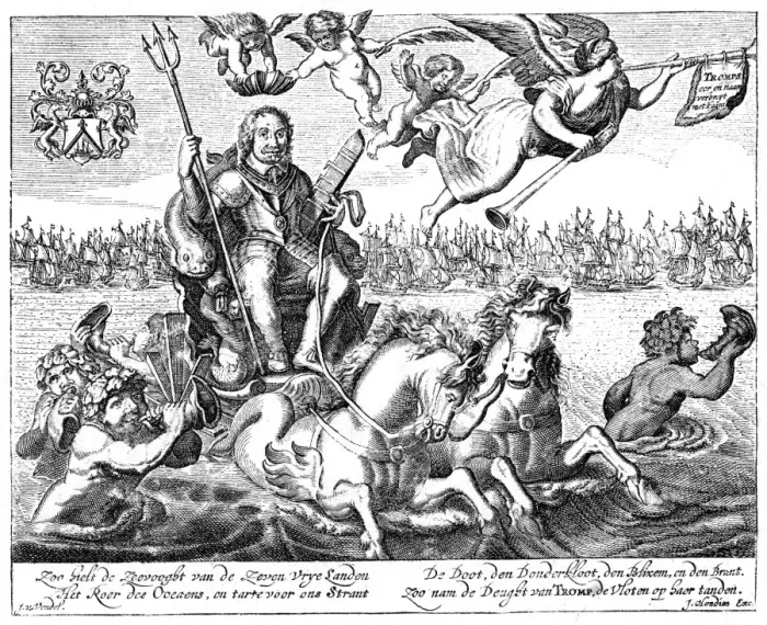 Framed Print : Maarten Van Tromp - 4 Framed Print : Maarten Van Tromp - 4