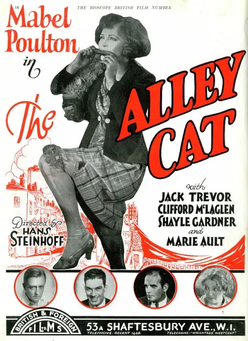 Framed Print : Mabel Poulton in film, The Alley Cat Framed Print : Mabel Poulton in film, The Alley Cat