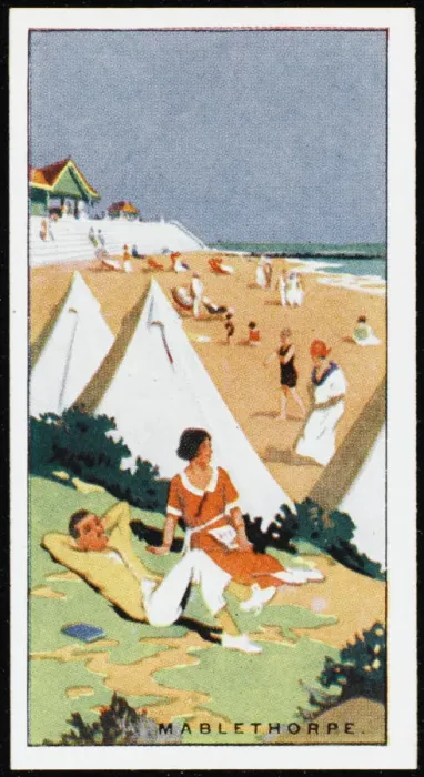 Framed Print : MABLETHORPE / 1920S CIG Framed Print : MABLETHORPE / 1920S CIG