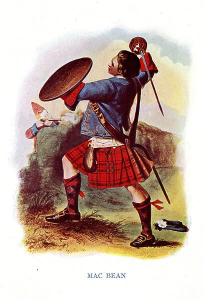 Mac Bean, Traditional Scottish Clan Costume