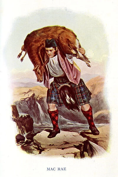 Mac Rae, Traditional Scottish Clan Costume
