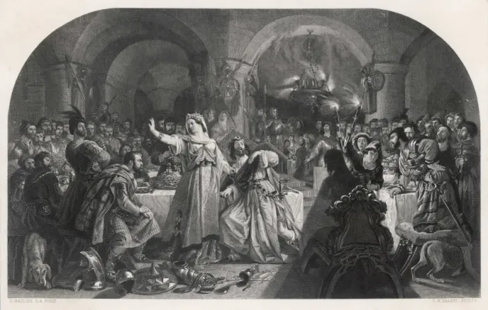 Framed Print : Macbeth / Maclise Framed Print : Macbeth / Maclise