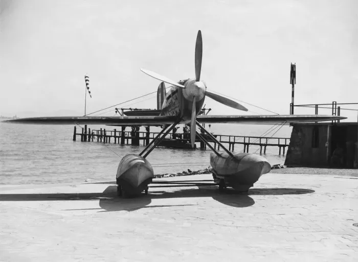 Framed Print : Macchi-Castoldi MC-72 floatplane Framed Print : Macchi-Castoldi MC-72 floatplane