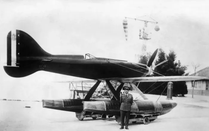 Framed Print : Macchi-Castoldi MC-72 floatplane Framed Print : Macchi-Castoldi MC-72 floatplane