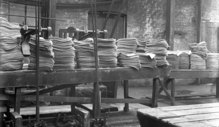 Framed Print : Machine plank shop at Battersbys hatworks Framed Print : Machine plank shop at Battersbys hatworks
